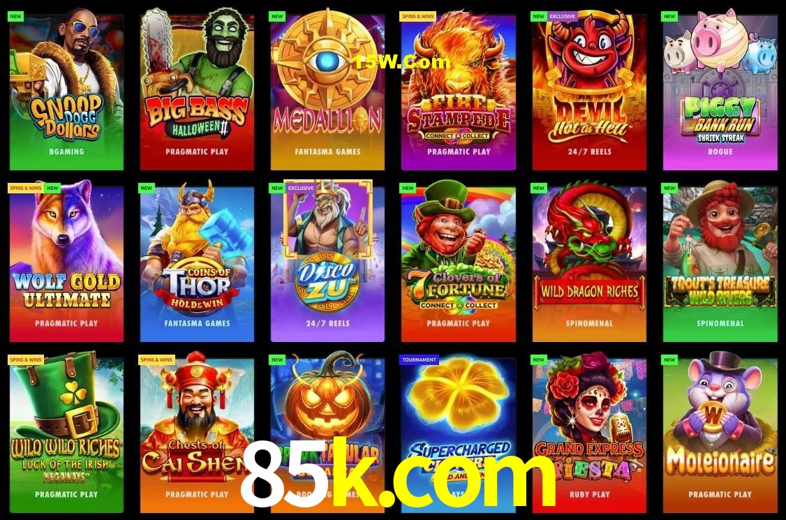 Bonus Features 85k.com